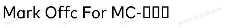 Mark Offc For MC字体转换 Mark Offc For MC字体转换